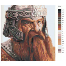 Живопись по номерам BRUSHES-PAINTS Властелин колец Гимли