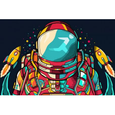 Живопись по номерам Бруталити Космос - 7492 Г