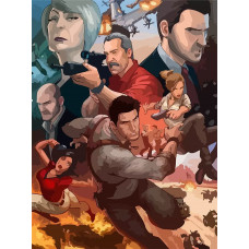 Живопись по номерам Бруталити игра Uncharted Нейтан Дрейк - 6587 В