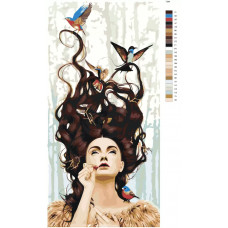 Картина по номерам BRUSHES-PAINTS Т394