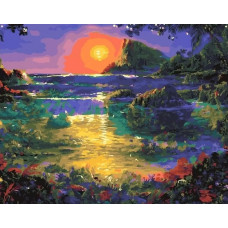 Живопись по номерам Paintboy Лазурный берег 40x50