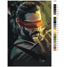 Картина по номерам BRUSHES-PAINTS Z683_70x110