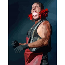 Картина по номерам Бруталити Музыка Rammstein Тиль Линдеманн 6340 В на холсте 30x40 Картина по номерам Бруталити Музыка Rammstein Тиль Линдеманн 6340 В на холсте 30x40