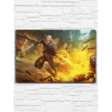 Картина по номерам Бруталити Игра Witcher Ведьмак 9421 Г 60x40 см Картина по номерам Бруталити Игра Witcher Ведьмак 9421 Г 60x40 см