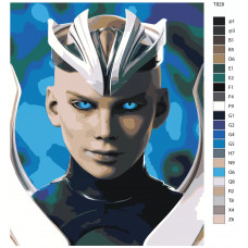 Картина по номерам BRUSHES-PAINTS T829