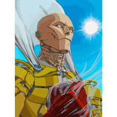 Живопись по номерам Бруталити аниме One Punch-Man 5742