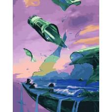 Живопись по номерам Paintboy Разбитое море 40x50