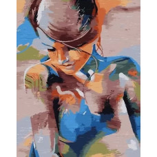 Живопись по номерам Paintboy Девушка 40x50
