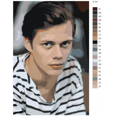 Живопись по номерам BRUSHES-PAINTS Билл Скарсгард