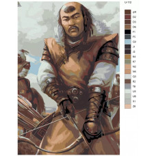 Живопись по номерам BRUSHES-PAINTS Восточные войны. Молодой Нергуй Живопись по номерам BRUSHES-PAINTS Восточные войны. Молодой Нергуй