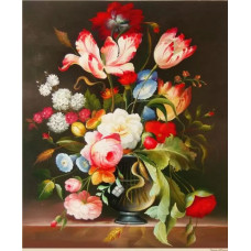Картина по номерам Цветной Букет для любимой, 40x50