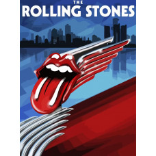 Картина по номерам Бруталити Rolling stones 2 на холсте 40x30