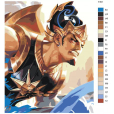 Живопись по номерам BRUSHES-PAINTS Mobile Legends: ГАТОТКАЧА