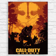 Живопись по номерам Бруталити Игры Call of duty Ghosts 13599 В