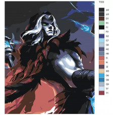 Живопись по номерам BRUSHES-PAINTS Mobile Legends: ФАРАМИС