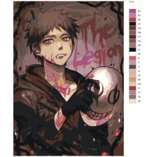Живопись по номерам BRUSHES-PAINTS Макото Наэги. Аниме Данганронпа - Danganronpa