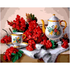 Картина по номерам Paintboy GX 38001 Калина красная 40*50