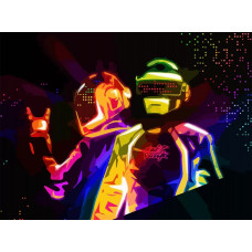 Картина по номерам Бруталити Картина по номерам Музыка Daft Punk 8535 Г на холсте 30 x 40 Картина по номерам Бруталити Картина по номерам Музыка Daft Punk 8535 Г на холсте 30 x 40