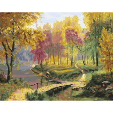 Картина по номерам Paintboy Прелесть осени, 40x50