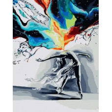 Картина по номерам Paintboy Всплеск чувств, 40x50 см