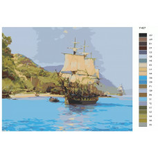 Картина по номерам BRUSHES-PAINTS Монтегю Доусон - Пустой берег Репродукция Y427 40x50 см Картина по номерам BRUSHES-PAINTS Монтегю Доусон - Пустой берег Репродукция Y427 40x50 см