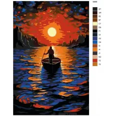 Картина по номерам BRUSHES-PAINTS Путь странника S-666 50x70 см Картина по номерам BRUSHES-PAINTS Путь странника S-666 50x70 см