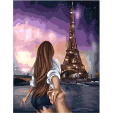 Картина по номерам Paintboy GX 38344 Следуй за мной. Париж 40*50