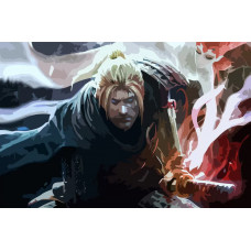 Картина по номерам Бруталити Nioh 2 5 см