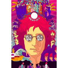 Картина по номерам Бруталити Музыка Beatles Джон Леннон 7485 В 60x40 см