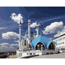 Картина по номерам Paintboy Голубая мечеть, 40x50 см