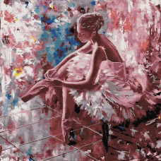 Картина по номерам Molly Минуты перед выступлением, 30x30