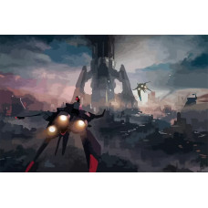 Картина по номерам Бруталити Android netrunner 6879 Г 60x40 см
