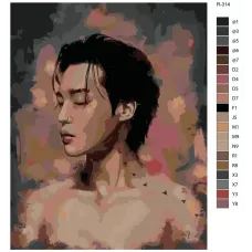 Картина по номерам BRUSHES-PAINTS BTS R-314 40x50 см Картина по номерам BRUSHES-PAINTS BTS R-314 40x50 см