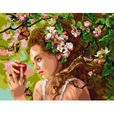 Картина по номерам Paintboy Искушение, 40x50 см