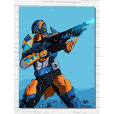 Живопись по номерам Бруталити Игра Destiny - 9166 В