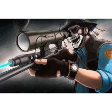 Картина по номерам Бруталити игра team fortress 8191 Г 60x40 см