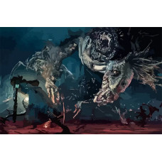 Картина по номерам Бруталити Игра Bloodborne 6551 Г 60x40 см Картина по номерам Бруталити Игра Bloodborne 6551 Г 60x40 см