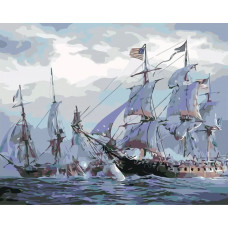 Картина по номерам Живопись по Номерам Морской флот, 40x50