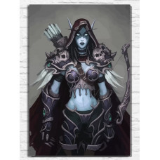 Картина по номерам Бруталити Игра warcraft 9494 В на холсте 60 x 40