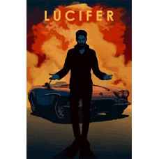Живопись по номерам Бруталити Сериал Люцифер Морнингстар - 7195 В
