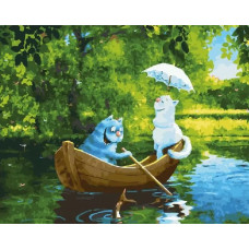 Картина по номерам  Paintboy (Premium) Июль