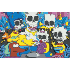 Картина по номерам Живопись по Номерам «Simpsons Симпсоны: Семья скелеты», simpsons-004 Картина по номерам Живопись по Номерам «Simpsons Симпсоны: Семья скелеты», simpsons-004