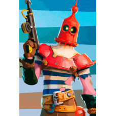 Живопись по номерам Бруталити Игра Fortnite Фортнайт 5601