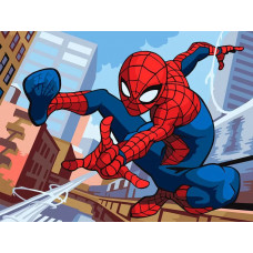 Картина по номерам Фрея Spider-Man