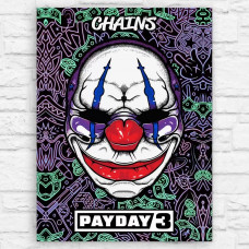 Живопись по номерам Бруталити Игры PayDay 3 13601 В