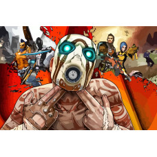 Картина по номерам Бруталити Borderlands 1 см