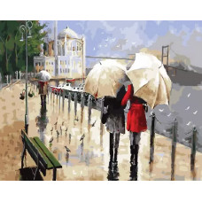Картина по номерам Paintboy GX 31607 Прогулка с подругой 40*50
