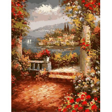 Картина по номерам Menglei Неаполь, 40x50