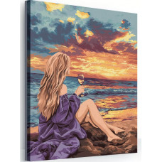 Картина по номерам Hobby Paint Под шум волн 40х50