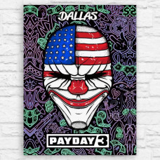 Живопись по номерам Бруталити Игры PayDay 3 13602 В